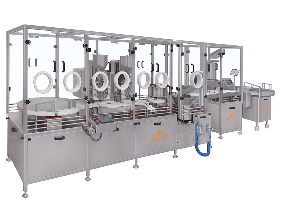 Injectable Powder Filling & Stoppering Machine